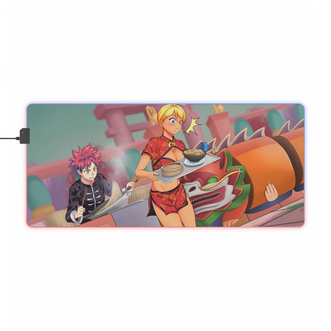 Food Wars: Shokugeki No Soma RGB LED Mouse Pad (Desk Mat)