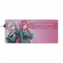 Load image into Gallery viewer, Rosario + Vampire RGB LED Mouse Pad (Desk Mat)
