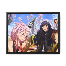 Load image into Gallery viewer, Guilty Crown Inori Yuzuriha, Ayase Shinomiya, Tsugumi Canvas Framed Art Print
