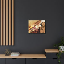 Load image into Gallery viewer, Anime Samurai Champloor Canvas Framed Art Print
