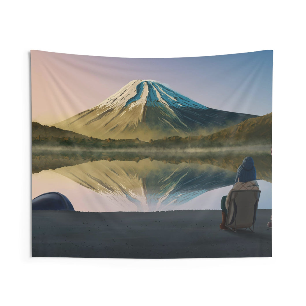 Laid-Back Camp Indoor Wall Tapestry