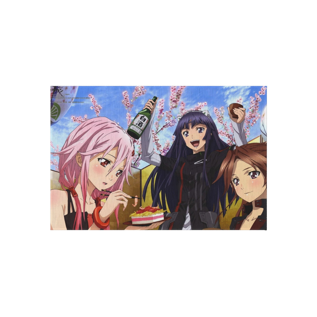 Guilty Crown Inori Yuzuriha, Ayase Shinomiya, Tsugumi Rug