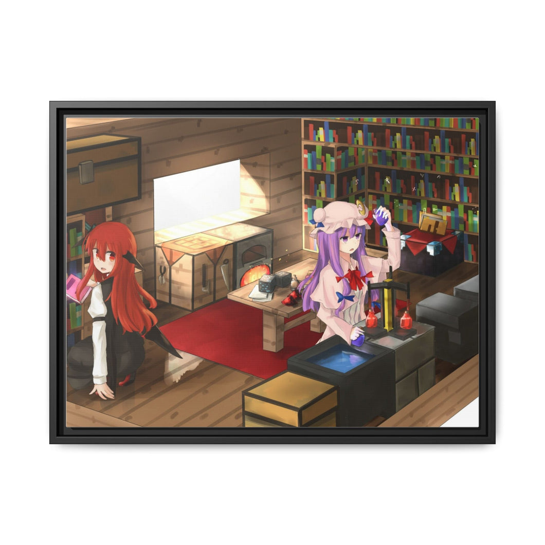 Koakuma Canvas Framed Art Print