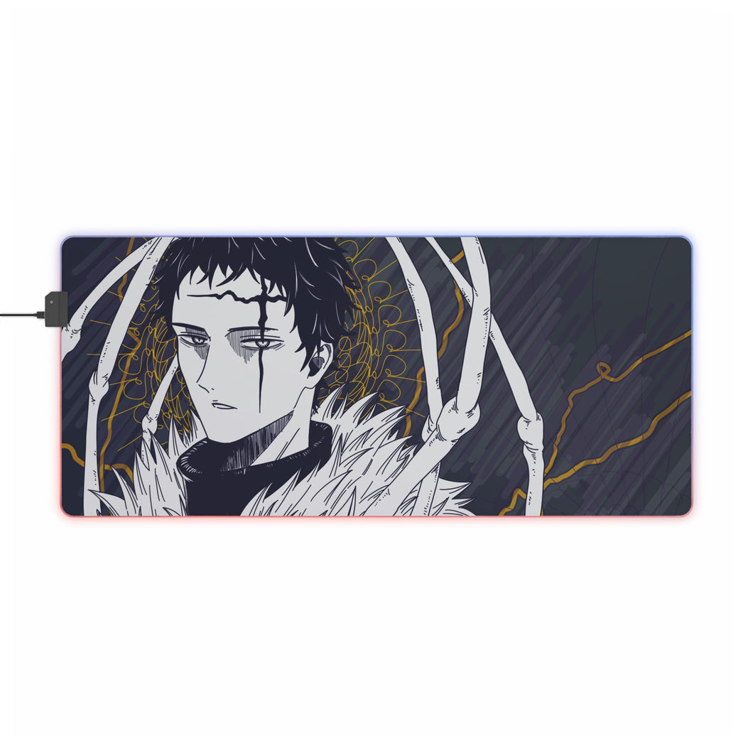 Anime Black Clover RGB LED Mouse Pad (Desk Mat)