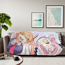 Load image into Gallery viewer, Tooru, Kanna Kamui Sherpa Blanket
