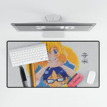 Load image into Gallery viewer, Anime Your Lie in April Mouse Pad (Desk Mat)
