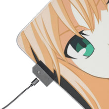 Load image into Gallery viewer, Saber (Fate Series) RGB LED Mouse Pad (Desk Mat)
