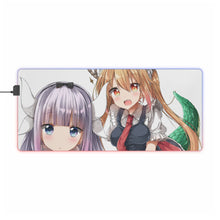 Load image into Gallery viewer, Miss Kobayashi&#39;s Dragon Maid Kanna Kamui, Kobayashi San Chi No Maid Dragon, Tohru RGB LED Mouse Pad (Desk Mat)
