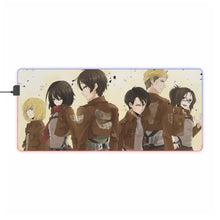 Load image into Gallery viewer, Anime Attack On Titan RGB LED Mouse Pad (Desk Mat)
