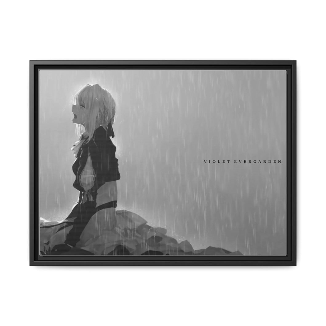 Anime Violet Evergarden Canvas Framed Art Print