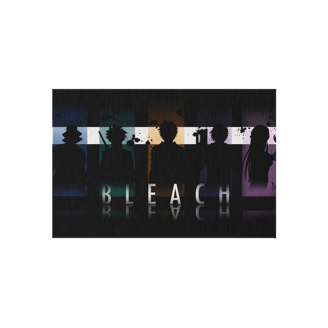 Bleach Ichigo Kurosaki, Orihime Inoue, Yasutora Sado, Kisuke Urahara Rug