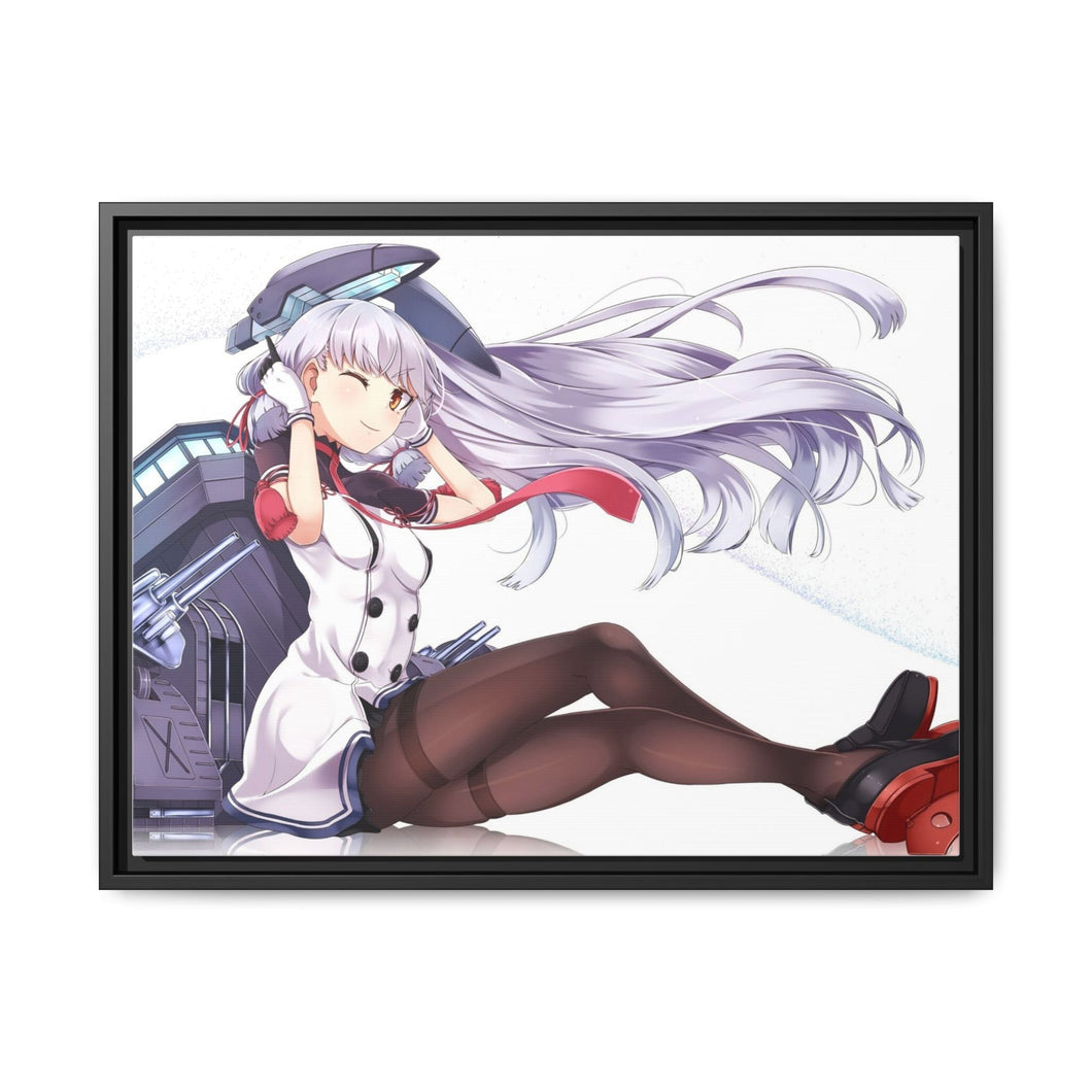 Anime Kantai Collection Canvas Framed Art Print