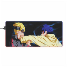 Load image into Gallery viewer, Boruto and Himawari RGB LED Mouse Pad (Desk Mat)
