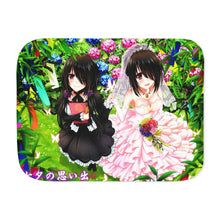 Load image into Gallery viewer, Anime Date A Liver Sherpa Blanket
