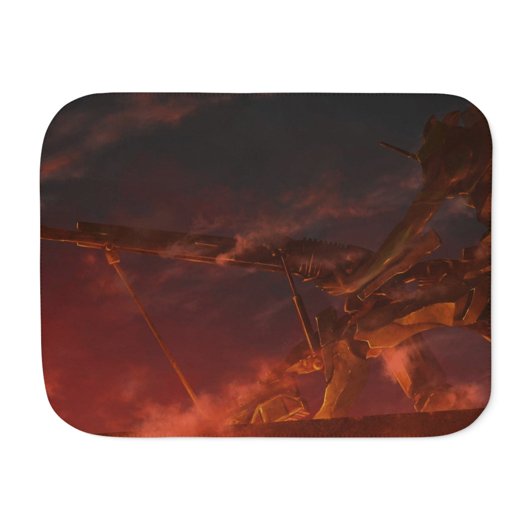 Anime Neon Genesis Evangelion Sherpa Blanket