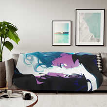 Load image into Gallery viewer, Tatsumaki and Fubuki Sherpa Blanket
