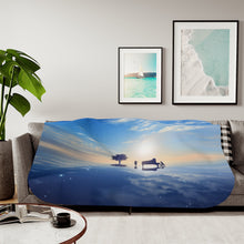 Load image into Gallery viewer, Anime Your Lie in April Sherpa Blanket
