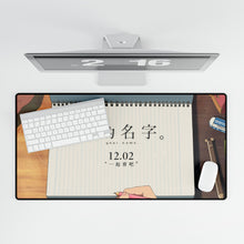 Load image into Gallery viewer, Your Name. Mouse Pad (Desk Mat)
