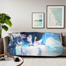 Load image into Gallery viewer, Eru Chitanda  And  Hōtarō Oreki Together Sherpa Blanket

