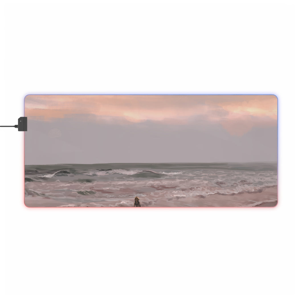 Anime Attack On Titan RGB LED Mouse Pad (Desk Mat)