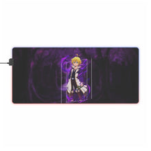 Load image into Gallery viewer, Meliodas RGB LED Mouse Pad (Desk Mat)
