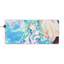 Load image into Gallery viewer, Sanae Kochiya RGB LED Mouse Pad (Desk Mat)
