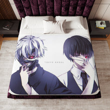 Load image into Gallery viewer, Ken Kaneki Sherpa Blanket
