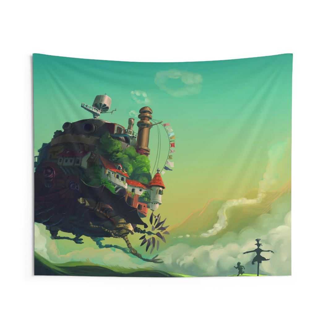 Howl's Moving Castle Indoor Wall Tapestry