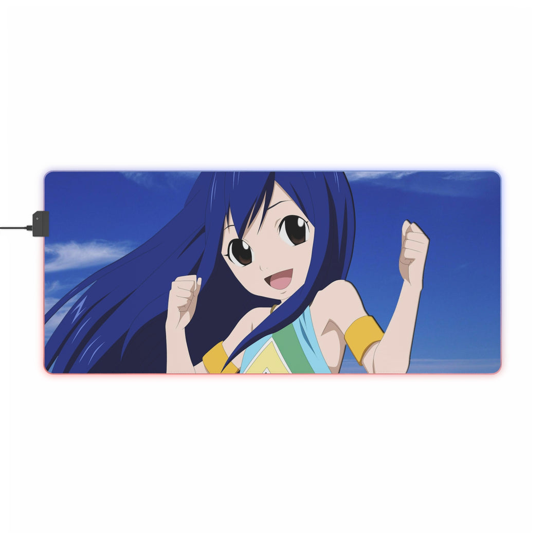 Fairy Tail Wendy Marvell RGB LED Mouse Pad (Desk Mat)