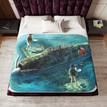 Load image into Gallery viewer, Anime Kantai Collectionr Sherpa Blanket
