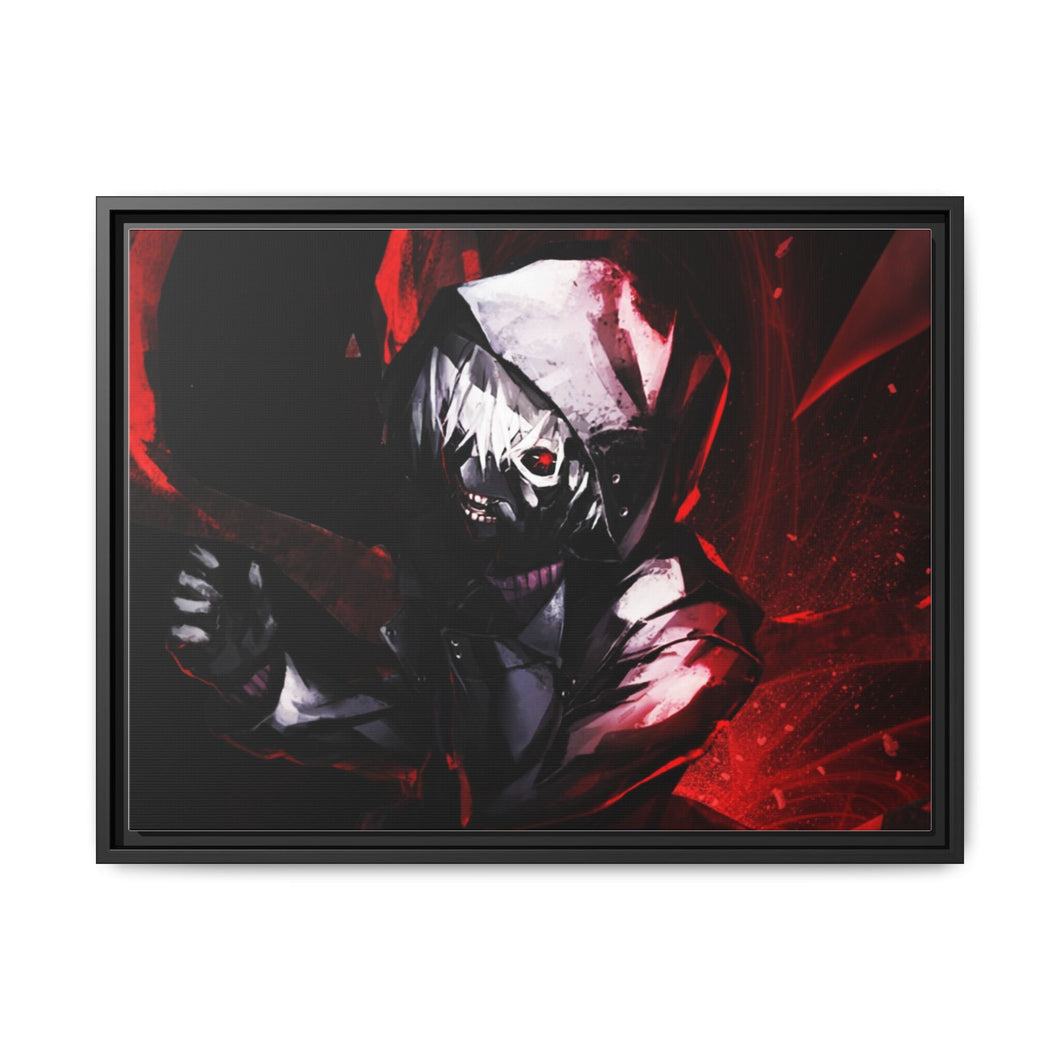 Kaneki Canvas Framed Art Print