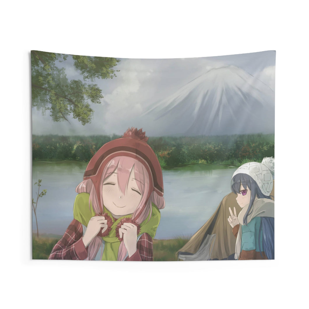 Laid-Back Camp by Indoor Wall Tapestry
