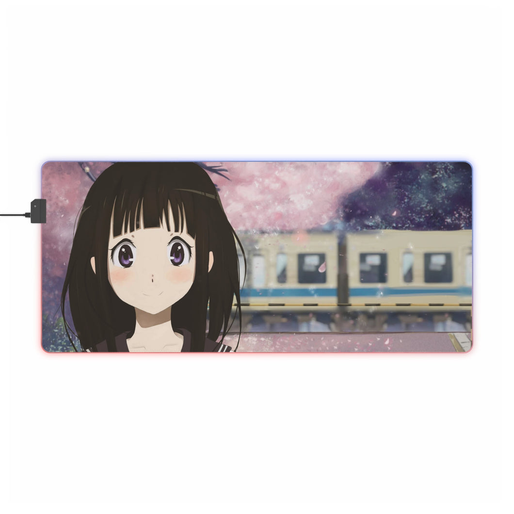 Eru Chitanda RGB LED Mouse Pad (Desk Mat)