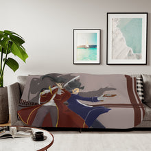 Load image into Gallery viewer, Durarara!! Izaya Orihara Sherpa Blanket
