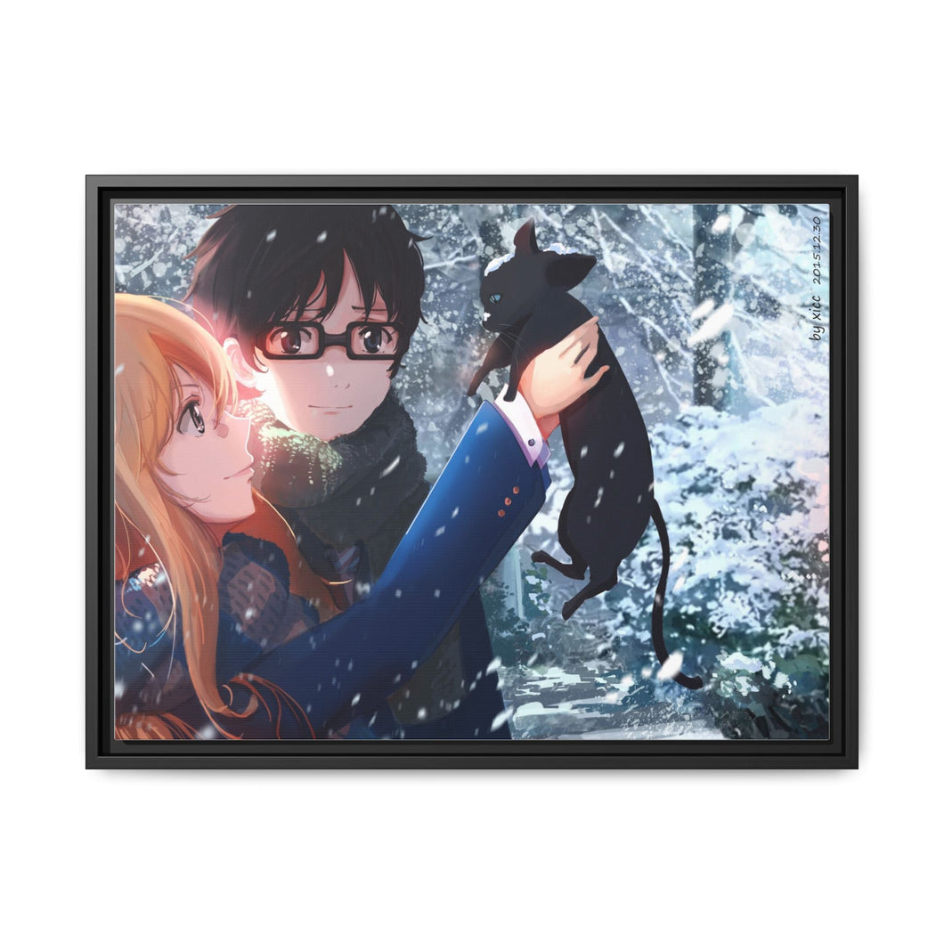 Memories Canvas Framed Art Print