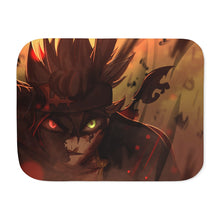 Load image into Gallery viewer, Anime Black Clover Sherpa Blanket
