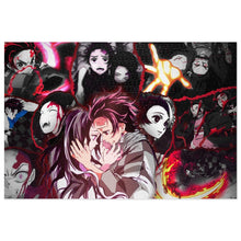 Load image into Gallery viewer, Anime Demon Slayer: Kimetsu no Yaiba Jigsaw Puzzle
