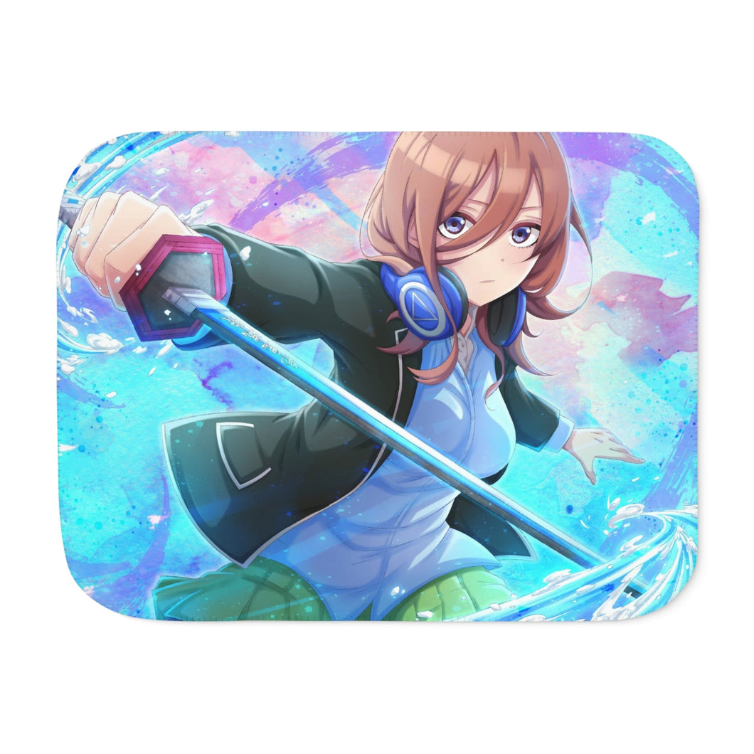 The Quintessential Quintuplets Miku Nakano Sherpa Blanket