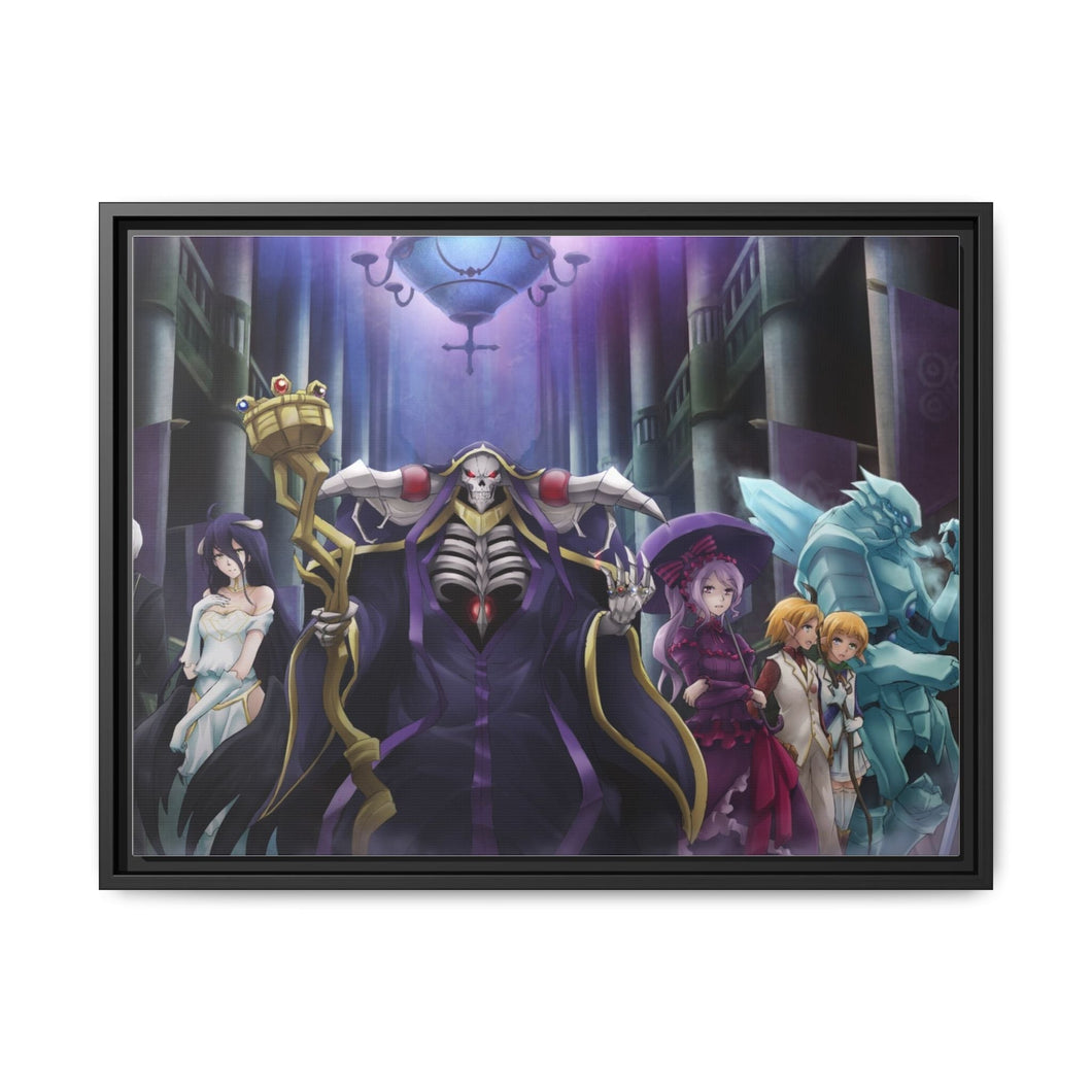 The Gardiens of Nazarick Canvas Framed Art Print