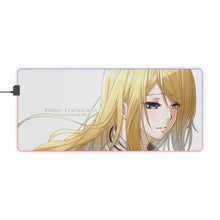Load image into Gallery viewer, Violet Evergarden Violet Evergarden RGB LED Mouse Pad (Desk Mat)
