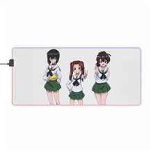 Load image into Gallery viewer, Girls und Panzer RGB LED Mouse Pad (Desk Mat)
