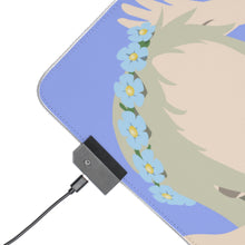 Load image into Gallery viewer, Menma / Honma Meiko from Anohana Minimalist RGB LED Mouse Pad (Desk Mat)
