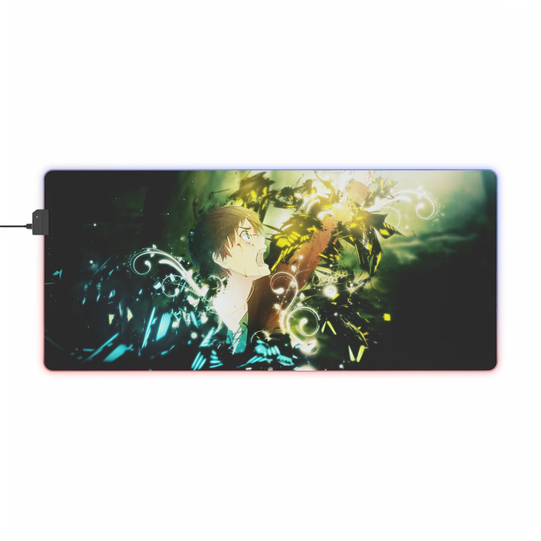Anime Attack On Titan RGB LED Mouse Pad (Desk Mat)