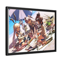 Load image into Gallery viewer, Anime Kantai Collection Canvas Framed Art Print

