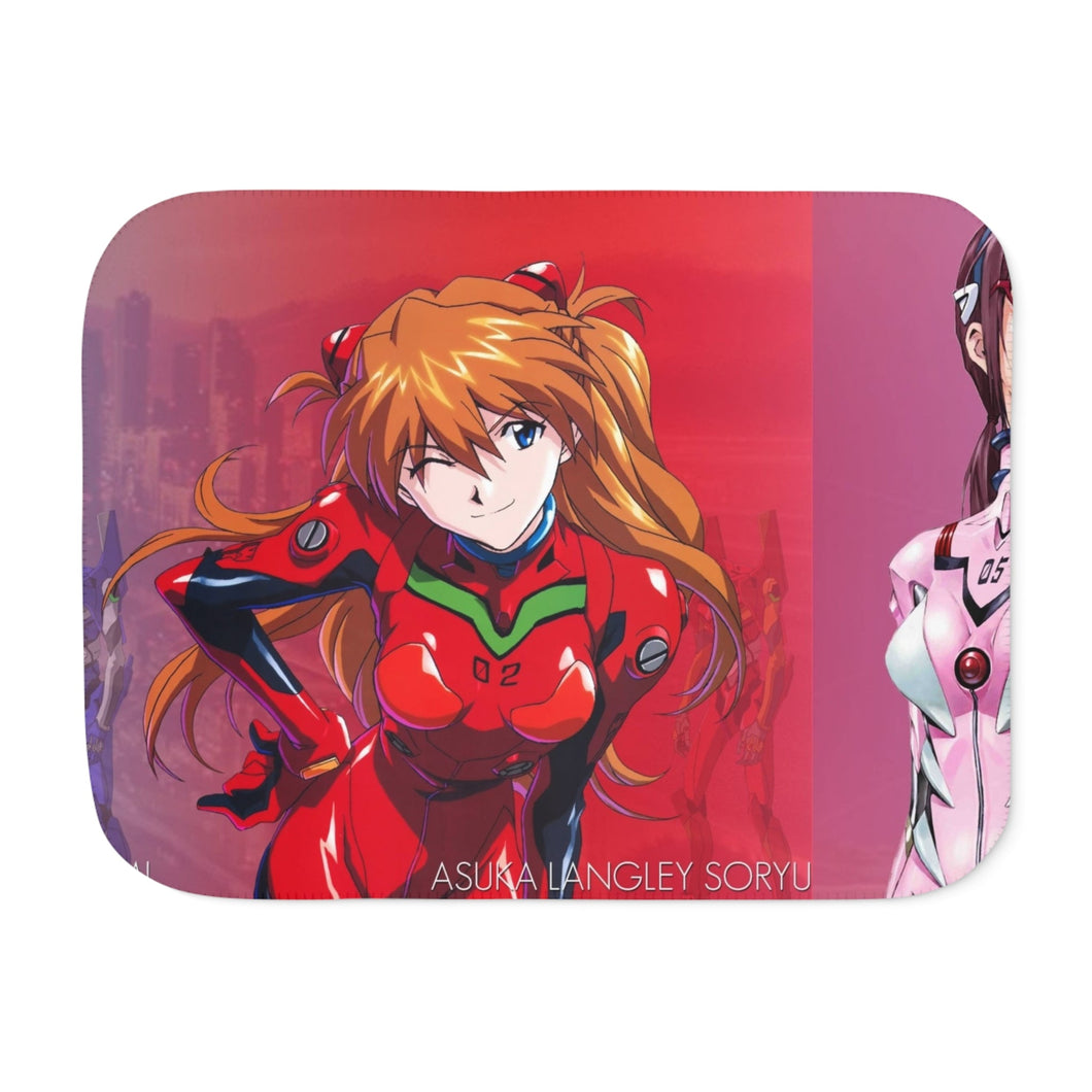 Anime Neon Genesis Evangelion Sherpa Blanket
