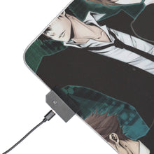 Load image into Gallery viewer, Psycho- Pass Main Members RGB LED Mouse Pad (Desk Mat)
