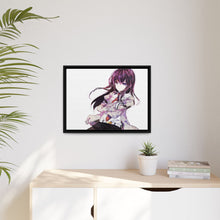 Load image into Gallery viewer, Makise Kurisu Canvas Framed Art Print
