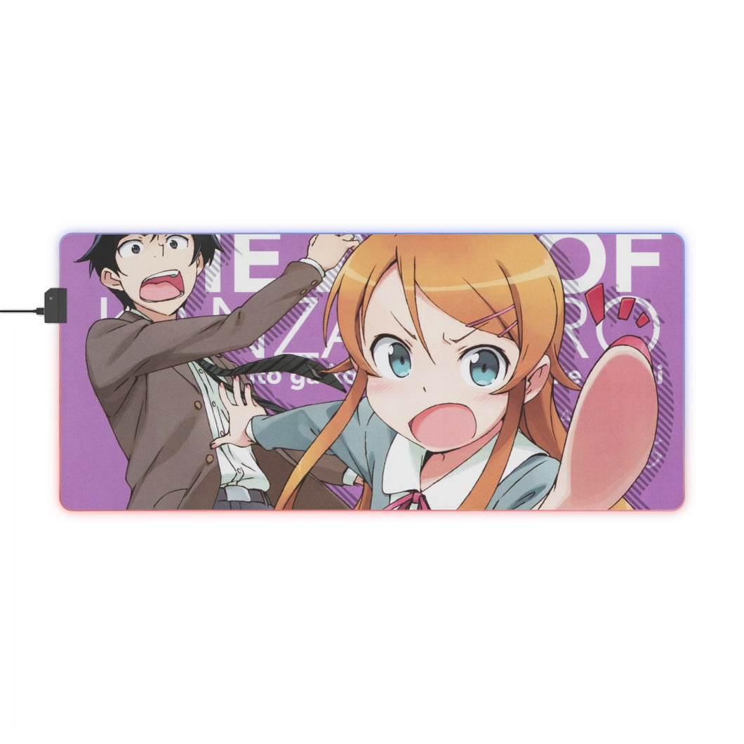 Oreimo Kirino Kousaka RGB LED Mouse Pad (Desk Mat)
