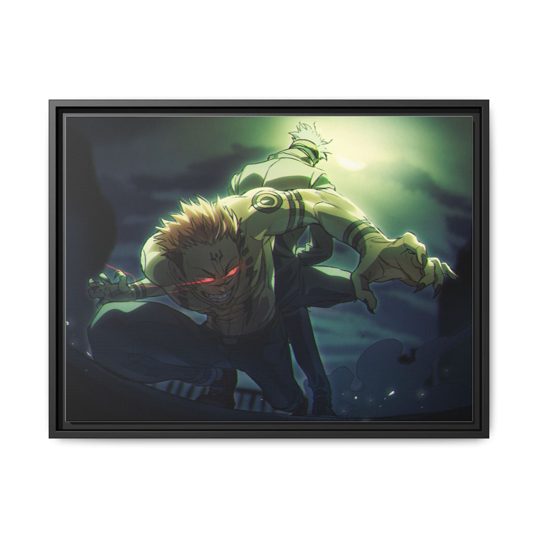 Anime Jujutsu Kaisen Canvas Framed Art Print