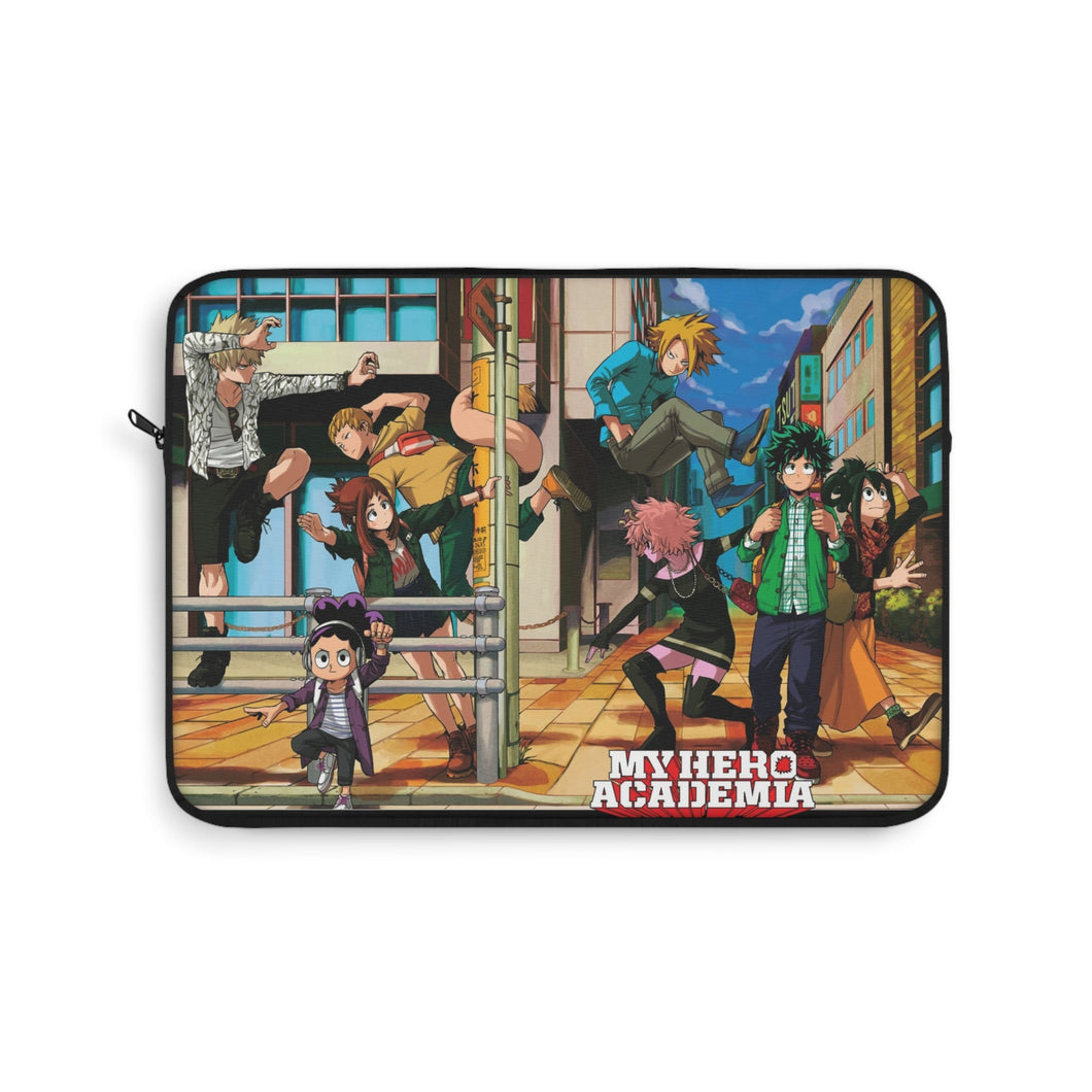 My Hero Academia Izuku Midoriya, Katsuki Bakugou, Tsuyu Asui Laptop Sleeve